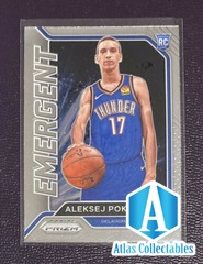 2020-2021 Panini Prizm Aleksej Pokusevski Emergent Rookie #12